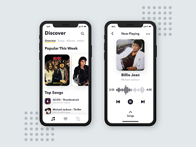 Music App app app design application clean ecommerce interaction design interface design ios iphone minimal mobile music music app screen ui uidesign user experience user inteface ux uxdesign