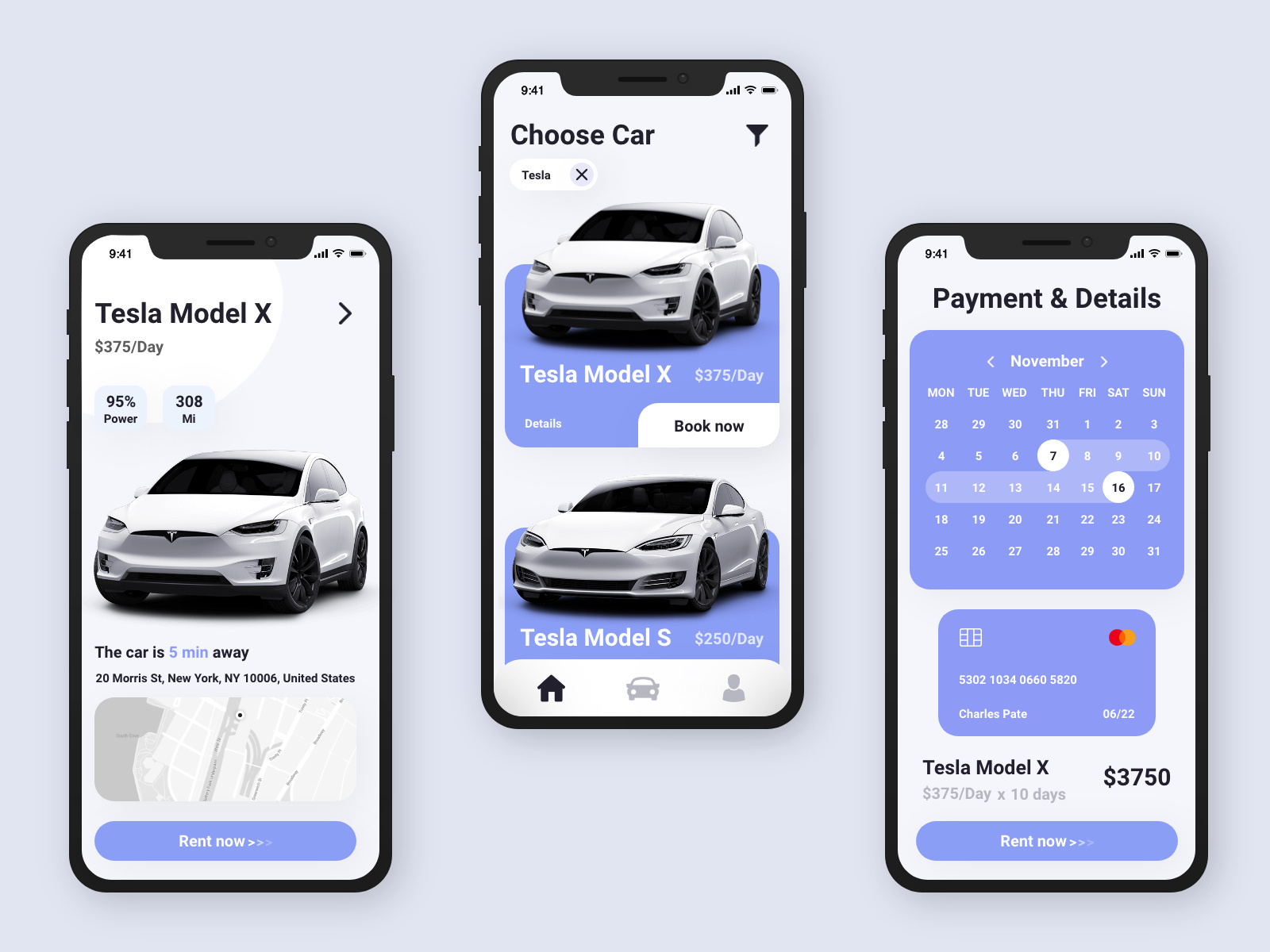 Car Rental App Summary by Andreas KruszakinLiboska on Dribbble