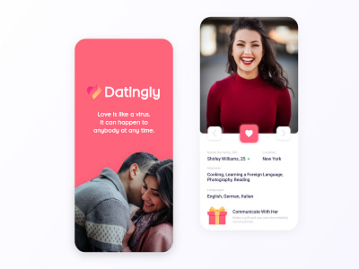 Dating App - Part 2 app app design application clean dating app design ecommerce interaction design interface design ios iphone minimal mobile screen ui uidesign user experience user interface ux uxdesign