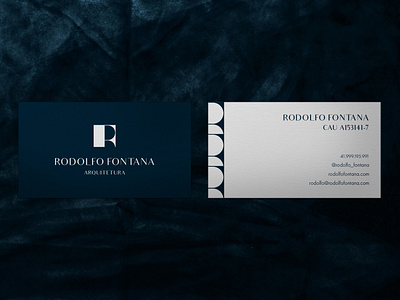 RODOLFO FONTANA ARQUITETURA brand brand identity branding branding and identity branding design design graphic design graphic designer logo stationery