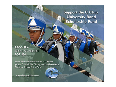 C Club Post Band band c club marching photoshop scholarship social university