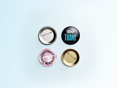 Prints for Trans Liberation // Buttons