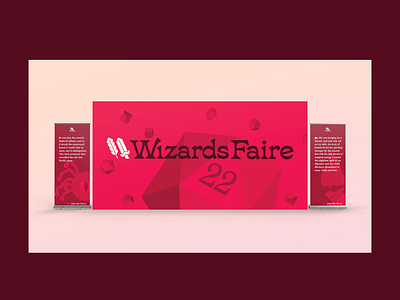 Wizards Faire // TTG Event Entry Sign