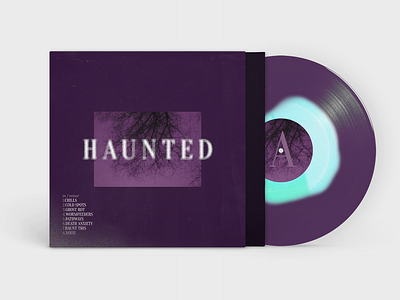 Haunted Album Cover | Cold Spot Color Vinyl