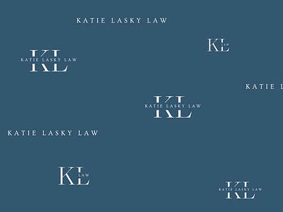 Katie Lasky Law Logo Suite