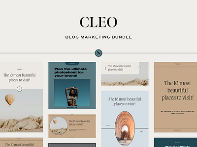 Cleo - Blog & Social Media Marketing Bundle