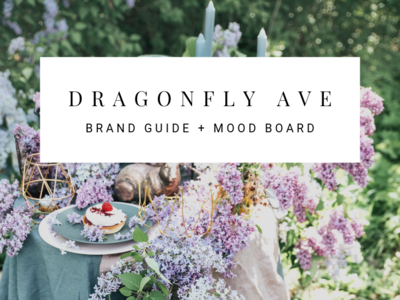 Dragonfly Ave x Branding brand design branding canva design divi logo moodboard typography web design wordmark wordmark logo