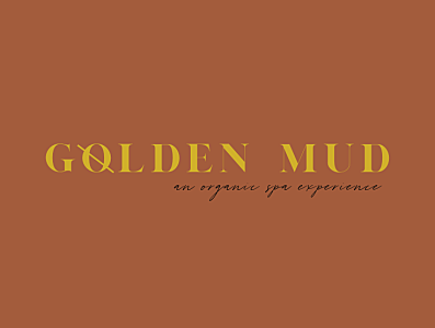 Golden Mud Brand + Modern Typography Design brand concept brand design branding branding concept design logo typography wordmark logo