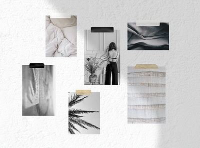 love, Mornings mood board brand board brand identity branding branding concept design minimalist mood moodboard