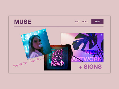 Muse | Above The Fold Web Design branding concept design typography ui ux web design web designer website wordpress wordpress development