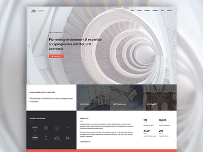 Altius | One Page Architecture Template