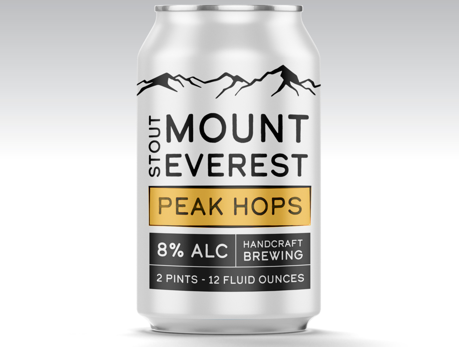 Mount Everest Beer Branding Concept by Carly Raphan on Dribbble