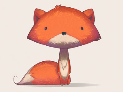 Fox adobe autodesk character design fox illustration photoshop cs5 sketch sketchbook sketchbook pro