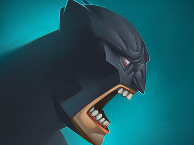 Batman batman character design cintiq digital digital painting illustration photoshop wacom