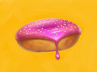 Donut Day digital digital painting donut illustration nationaldonutday painting