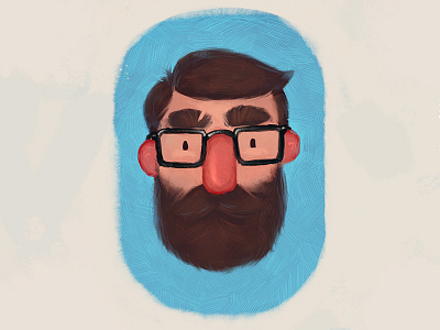 Self Portrait 2016 character digital digital painting illustration painting self portrait