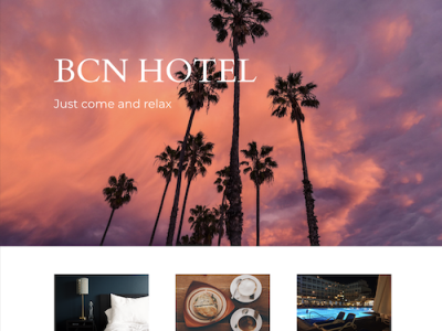 Hotel Landingpage app app design design hotel icon ui uiux ux web webdesign website