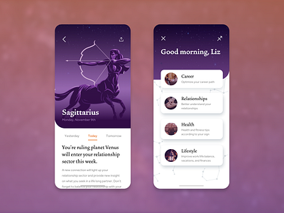 Astrology App • Creative Concept