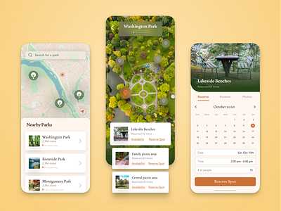Park App • Creative Concept