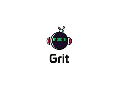Grit Robotic Logo branding design logo logodesign logos robot robot logo simple logo tech logo technology logo
