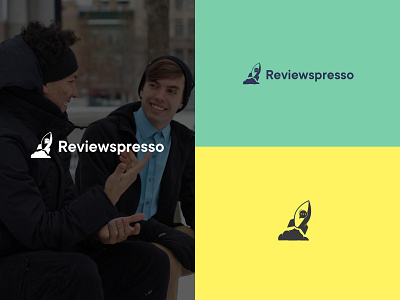 Reviewpresso Logo branding chat design flat logo logodesign logos simple logo