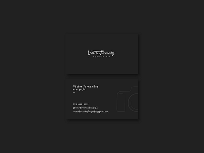 Business Card - Photographer design illustration