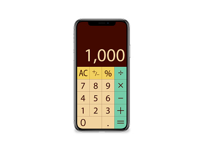 Daily UI#04 [ Calculator ]