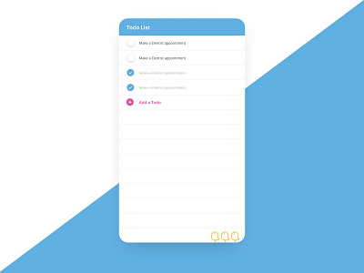 Daily UI#42 [ ToDo List ] app daily daily 100 challenge daily ui daily ui challenge dailyui design figma flat todo todo app todo list todolist ui