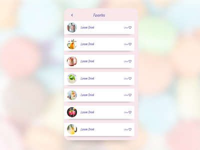 Daily UI#44 [ Favorites ] app daily daily 100 challenge daily ui daily ui challenge design figma ui