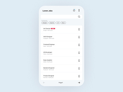 Daily UI#50 [ Job Listing ] app daily daily 100 challenge daily ui daily ui challenge dailyui design figma ui