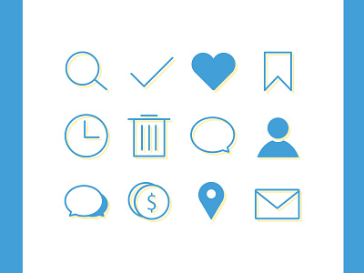 Daily UI#55 [ Icon Set ] daily daily 100 challenge daily ui daily ui challenge dailyui design figma icon icon design icon set illustration illustrator photoshop ui