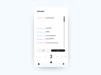Daily UI#71 [ Schedule ] app daily daily 100 challenge daily ui daily ui challenge dailyui design figma ui