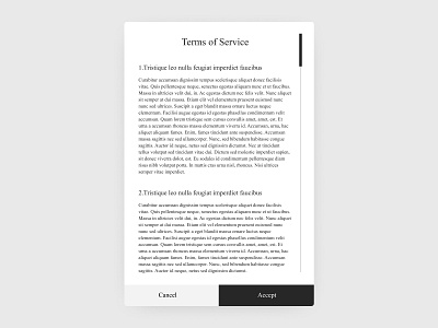 Daily UI#89 [ Terms of Service ] daily daily 100 challenge daily ui daily ui challenge dailyui design figma ui
