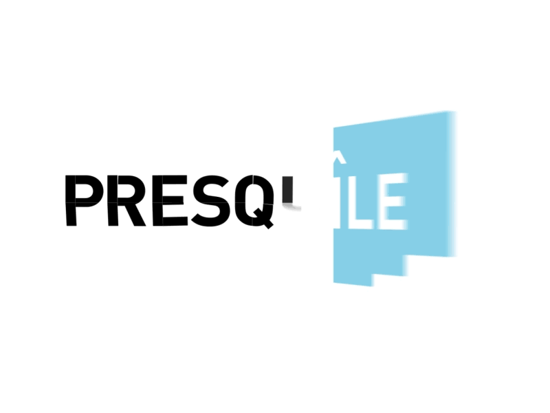 Logo Animation Ecole Presqu'ile after affects animated animation logo logotype