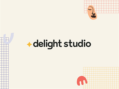 Delight Studio austin branding design graphic design grid guidelines identity interior logo standards template texas web website yellow