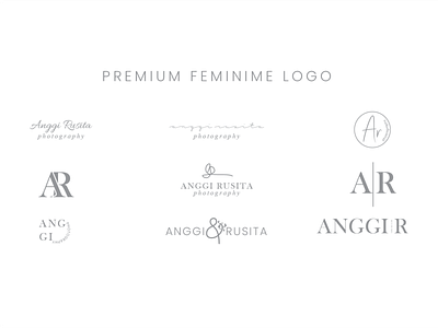 My Portfolio Feminime Logo in Fiverr only $5