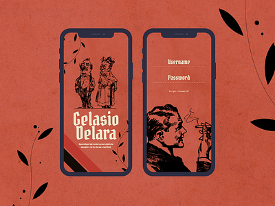 Cuban Cigar App adobe adobexd app cigar colombo design flat illustrator mobile sri lanka typography ui ux vector