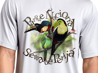 Ayapaina Tours C.A. Promotional T-shirt digital painting promotional products roraima turism venezuela