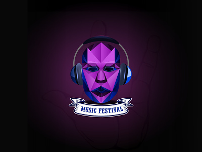 Music Festival branding creative dribbble illustration logo ui ux vector weekly warm-up