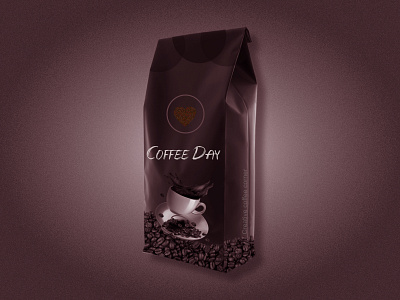 Weekly warm-ups - packaging for a fictional coffee