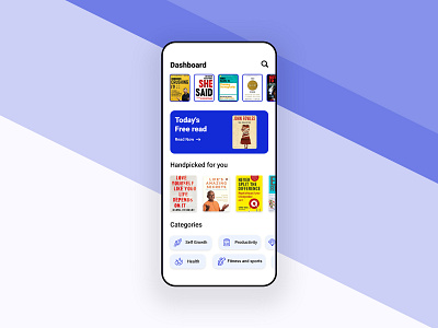 Mobile UI - Book app book app books design mobileui ui uiux