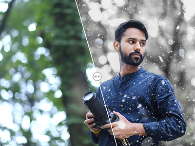 Turn your images summer into winter in Photoshop Tutorial