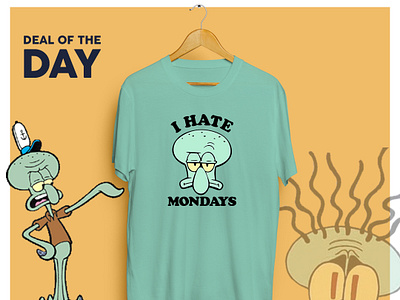 I Hate Mondays design illustration tshirt art tshirt graphics tshirtdesign