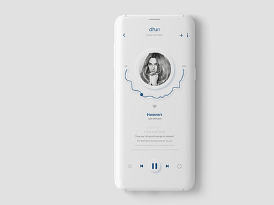 Dhun Music player UI