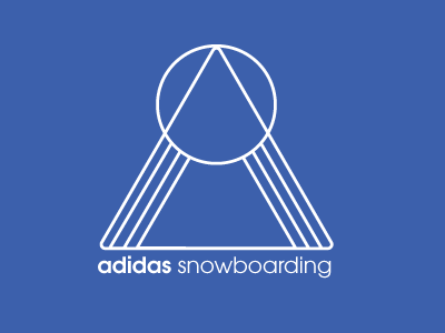 Adidas Snowboarding conceptual logo