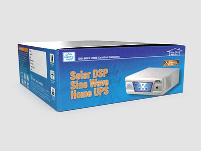 Package Design box package design packaging packaging mockup solar ups
