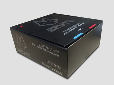 Packaging Box Design for Headphone