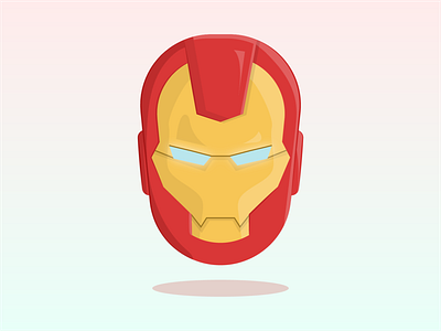 Iron Man animation art avenger avengers clean design flat illustration illustrator iron man ironman marvel vector