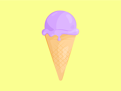 Blueberry ice cream art blueberries blueberry clean design flat ice cream icecream illustration illustrator minimal vector