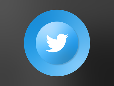 Twitter logo art branding clean design flat graphic icon illustration illustrator logo twitter vector